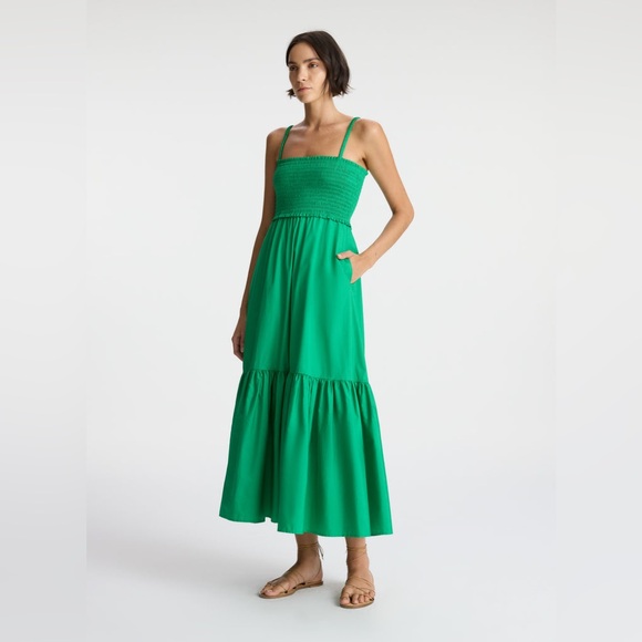 A.L.C Austyn cotton dress - size XS/2 - red with a floral pattern - Picture 6 of 7